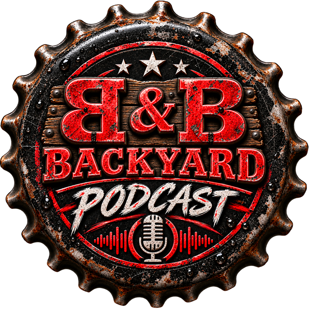 B & B Backyard Podcast logo
